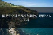 国足归化球员群突然解散，原因让人心凉